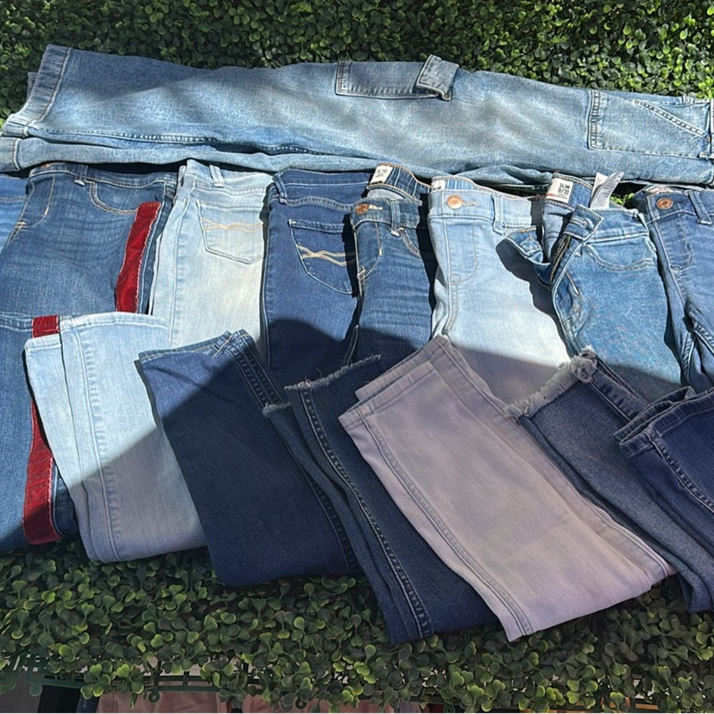 Abercrombie and kids 9/10 jeans bundle